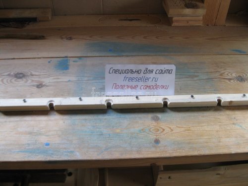 Процесс изготовления приспособления для подвязки малины и ежевики