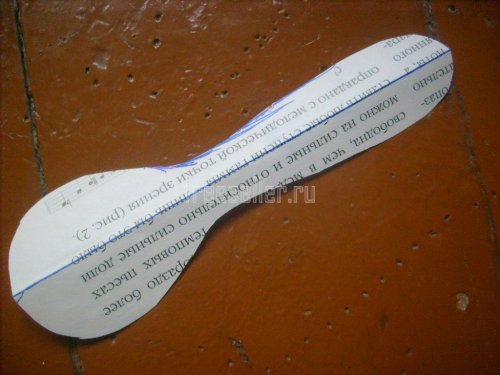 Процесс изготовление одноразовой ложки из пластиковой бутылки