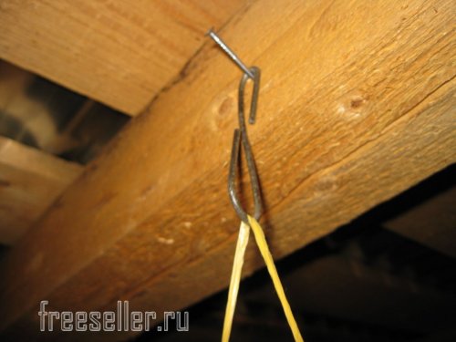 Процесс изготовления приспособления для сушки сена под навесом