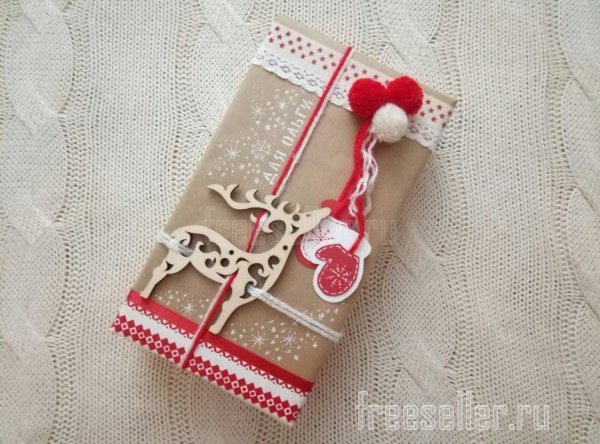 Идеи упаковки новогодних подарков своими руками