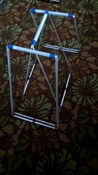 Самодельные рамочные носилки для дров