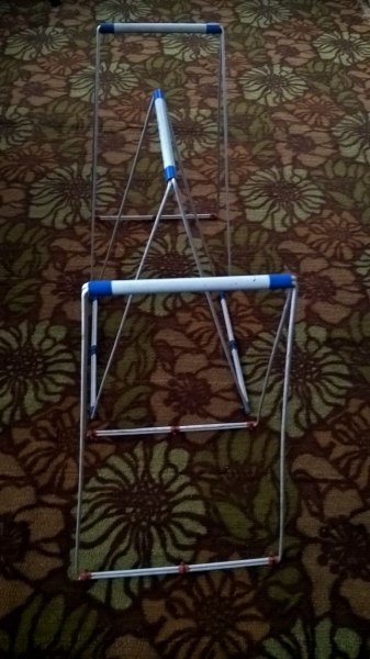 Самодельные рамочные носилки для дров