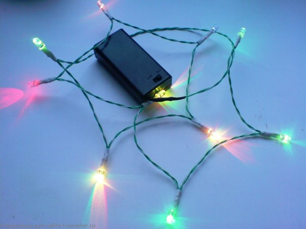 Мини гирлянда своими руками