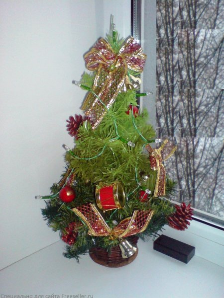 Мини гирлянда своими руками на елке
