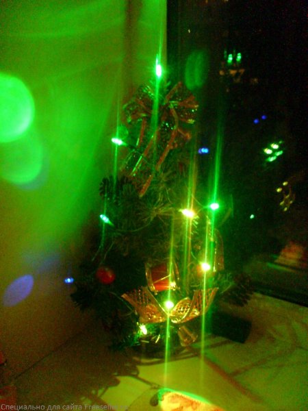 Мини гирлянда своими руками на елке