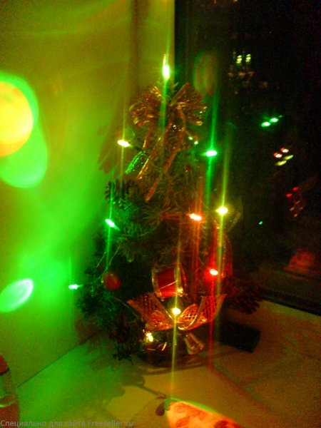 Мини гирлянда своими руками на елке