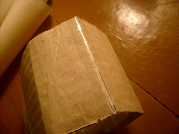 Делаем подарочную коробку своими руками.