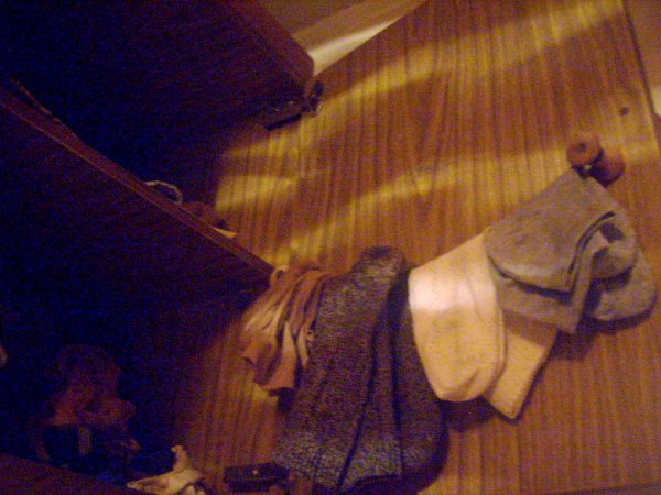 Вешалка для хранения носков в шкафу своими руками.