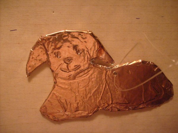 Новогодние самоделки. Елочная игрушка своими руками - Собачка.