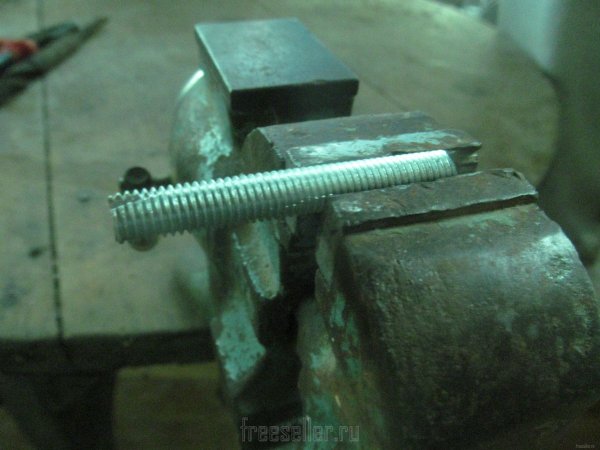 Изготовление резьбового сверла по дереву своими руками.