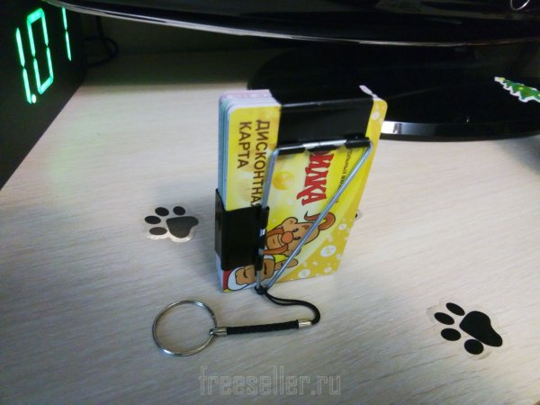 Держатель для пластиковых кредитных карт своими руками
