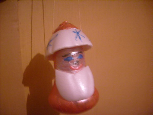 Ёлочные игрушки своими руками. Дед Мороз.