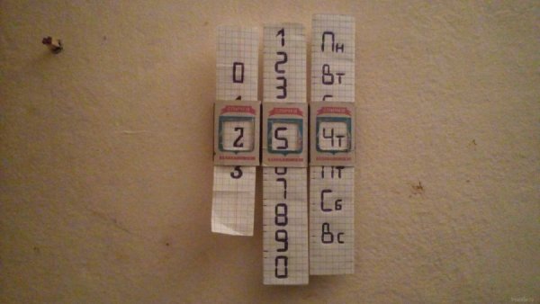 Вечный календарь своими руками