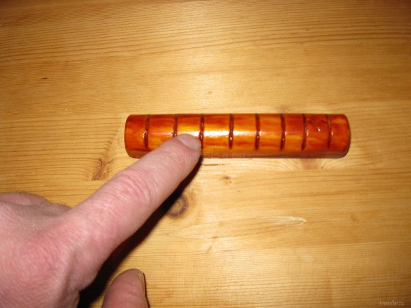 Самодельные деревянные накладки для ручек сумок и пакетов.