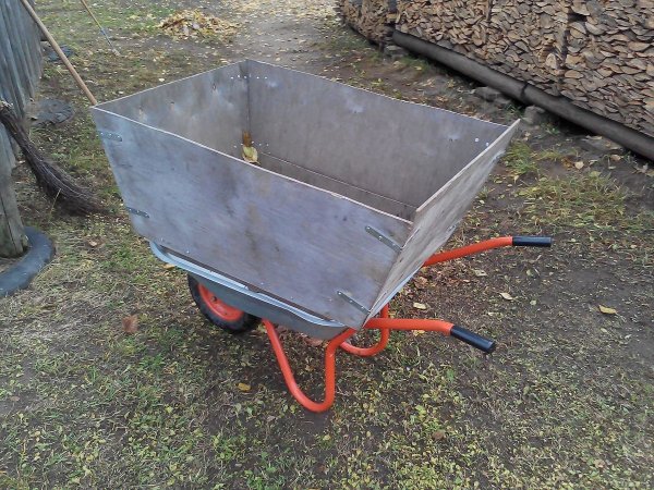 Модернизация садовой тачки