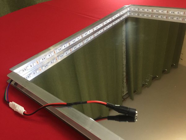 Изготовление зеркала с эффектом бесконечности.