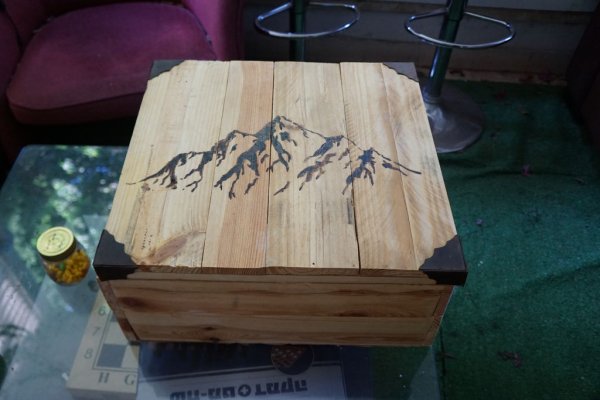 Ящик для инструментов из поддонов