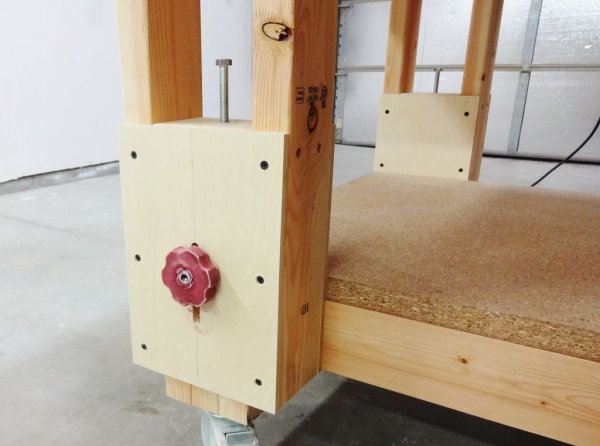 Верстак с регулировкой высоты своими руками