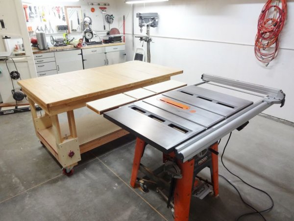 Верстак с регулировкой высоты своими руками