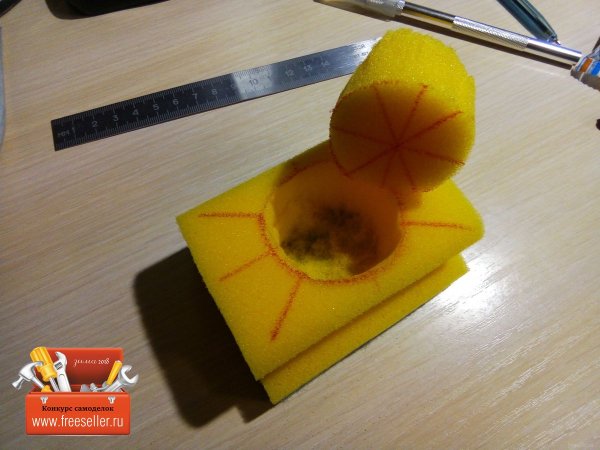 Изготовление приспособления для сверления без пыли