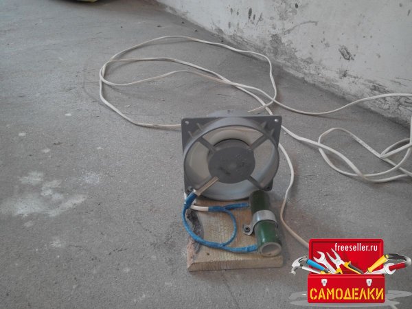 Тепловентилятор своими руками