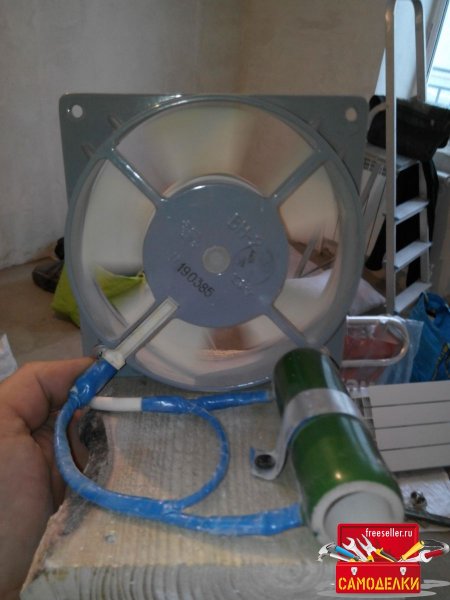 Тепловентилятор своими руками