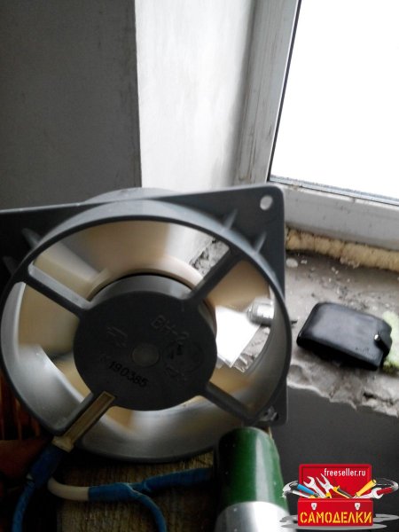 Тепловентилятор своими руками
