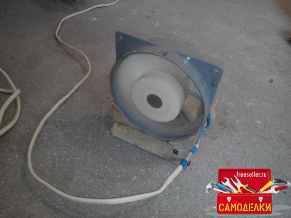 Самодельный тепловентилятор