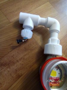 Самодельная переноска из полипропиленовых труб с LED подсветкой из водомера