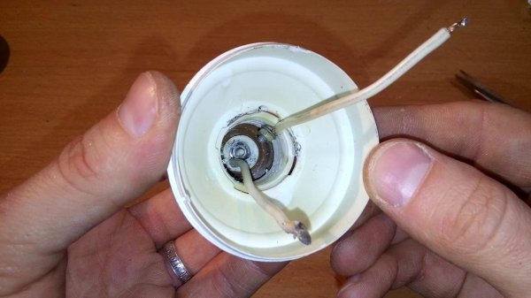 Изготовление лампочки розетки