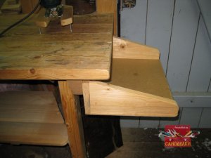 Поддон для сбора обрезков и опилок на верстак