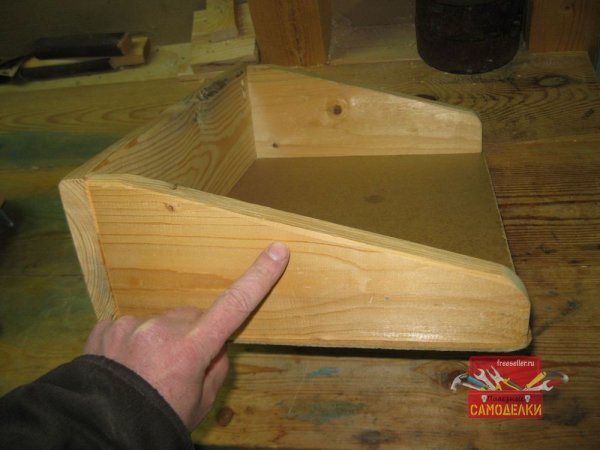 Изготовление поддона на верстак