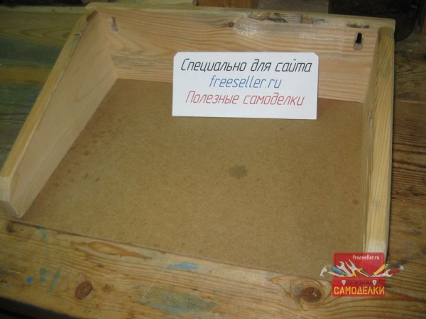 Изготовление поддона на верстак