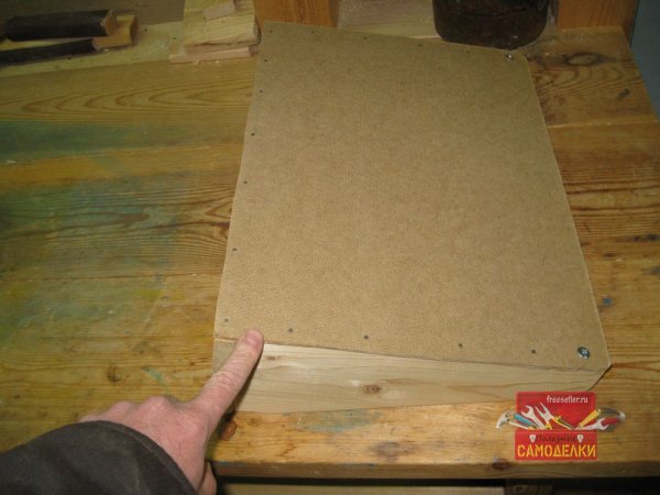 Изготовление поддона на верстак