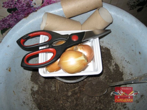 Материалы для изготовления вутулок для выращивания лука на перо