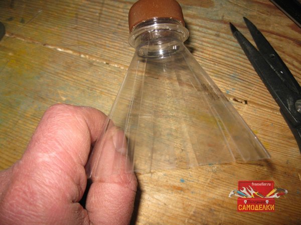 Изготовление волана из пластиковой бутылки