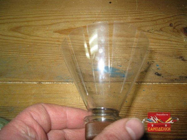 Изготовление волана из пластиковой бутылки