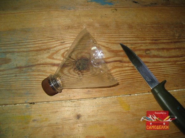 Изготовление волана из пластиковой бутылки