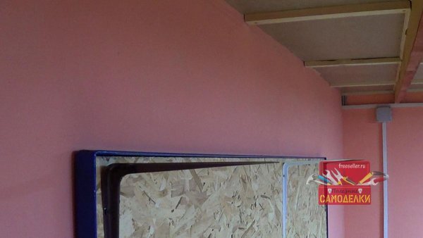 Верхние полочки для слесарного верстака из фанеры