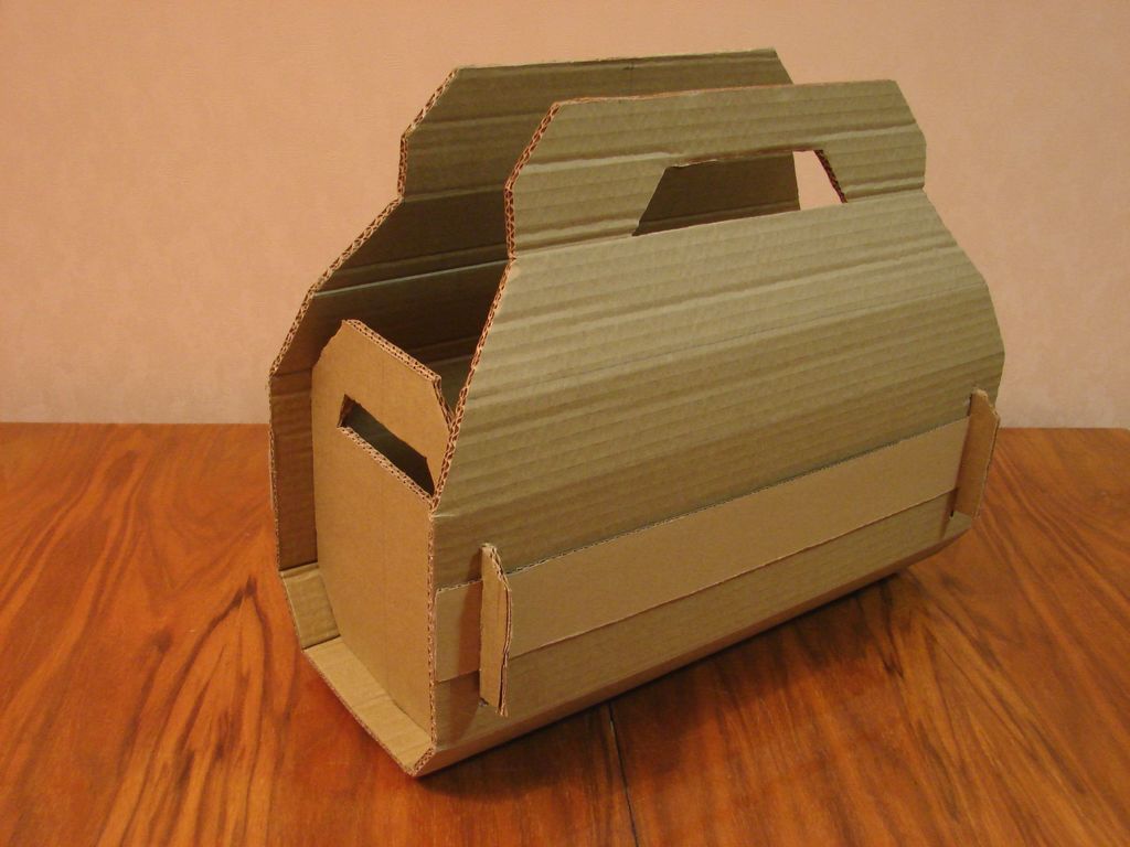 Подарочный Ящик для инструмента из картона своими руками