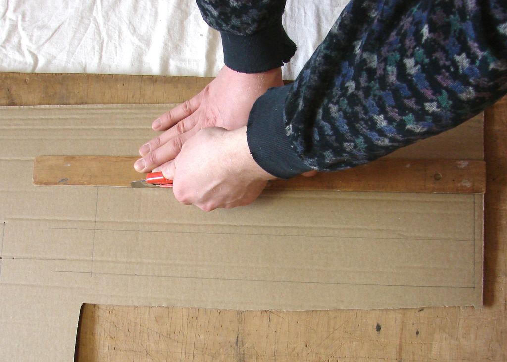 Изготовление ящика для инструмента из картона