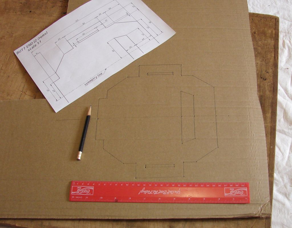 Изготовление ящика для инструмента из картона