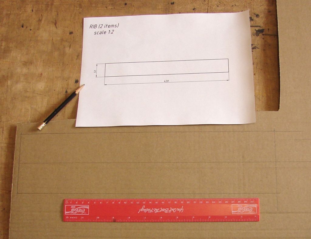 Изготовление ящика для инструмента из картона