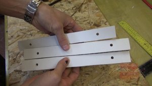 Изготовление держателя для инструментов из подоконника