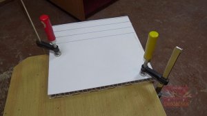 Изготовление держателя для инструментов из подоконника