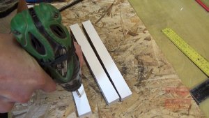 Изготовление держателя для инструментов из подоконника