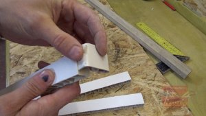 Изготовление держателя для инструментов из подоконника