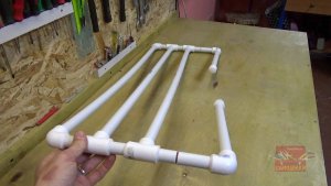 Доработка сушилки из пластиковых труб