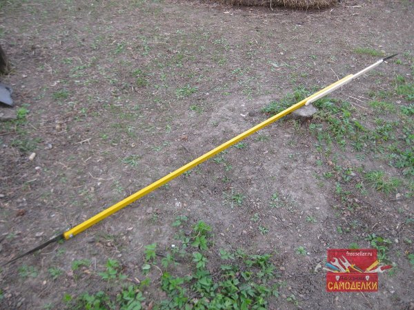 Длинная деревянная рукоятка для садовой ножовки