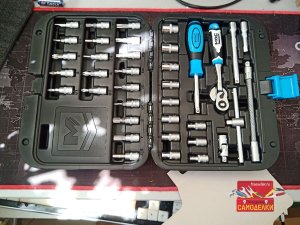 Набор инструмента 38 предметов MACallister 1/4